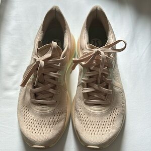 Lululemon sneakers. Baby pink EUC